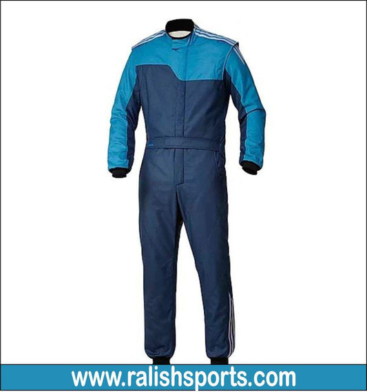ADIDAS RS CLIMALITE NOMEX RACE SUIT BLUE/NAVY - Ralish Sports
