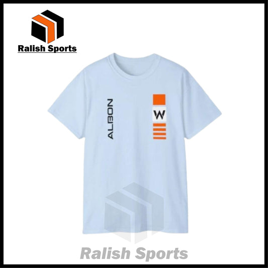 Alex Albon Formula One Driver T-shirt Back Logo - Ralish Sports