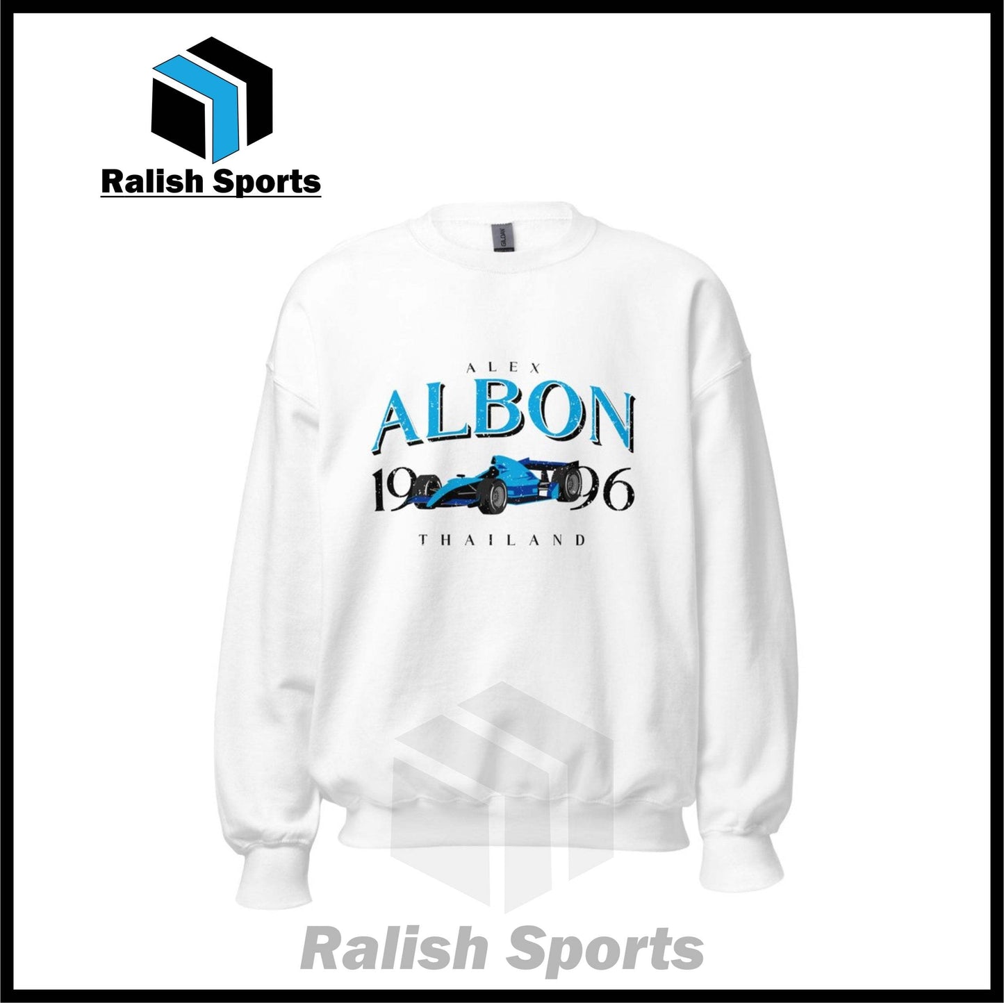 Alex Albon Retro Sweatshirt - Ralish Sports