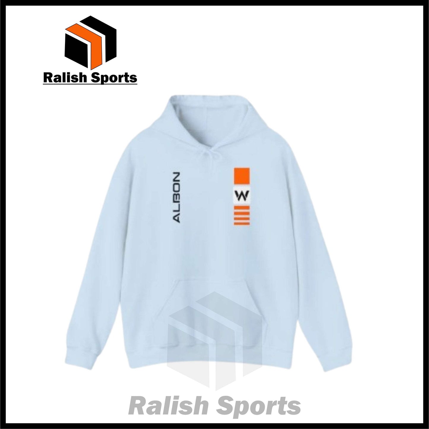 Alex Albon Williams Gulf F1 Hoodie - Ralish Sports