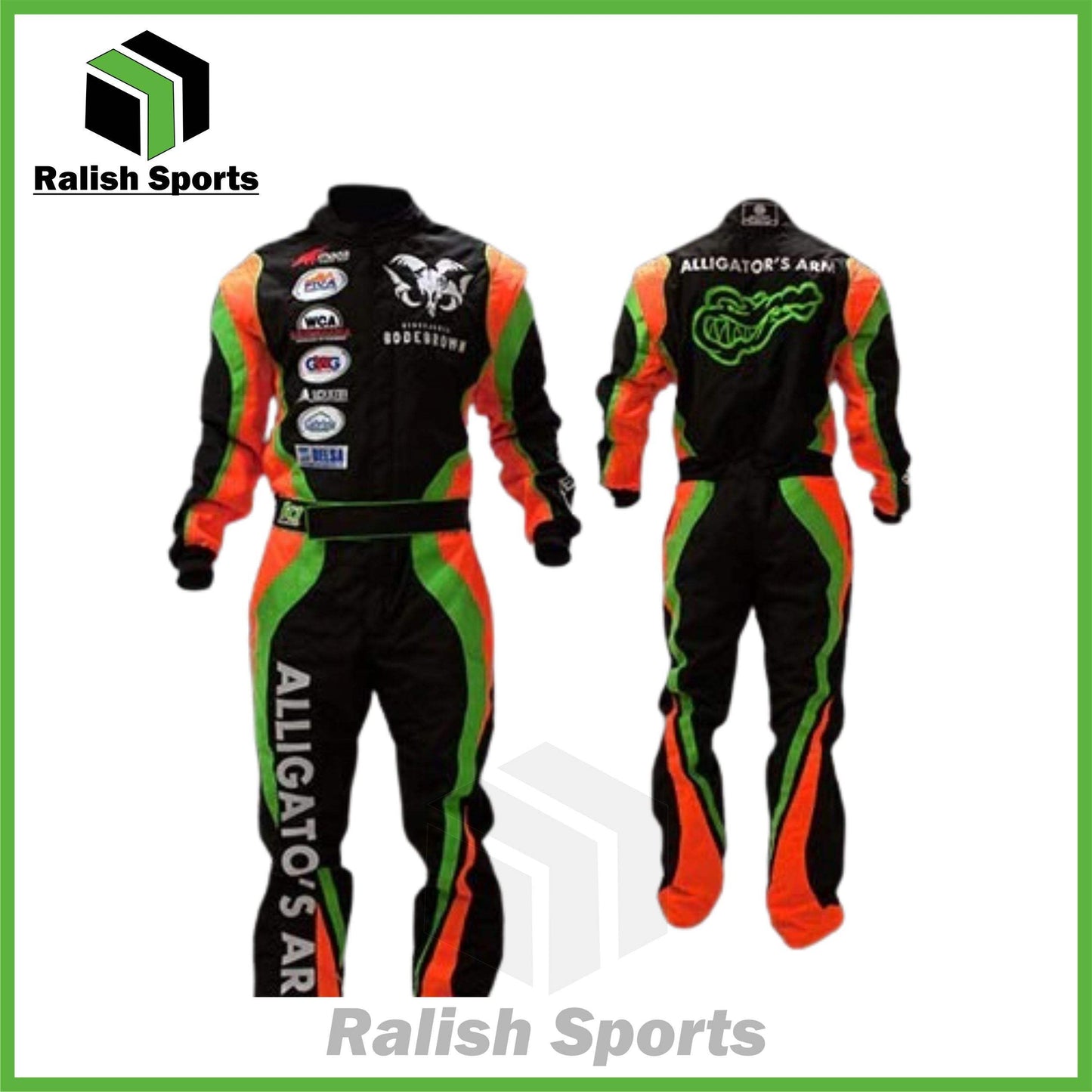 Alligator Arm Auto Race Suit - Ralish Sports