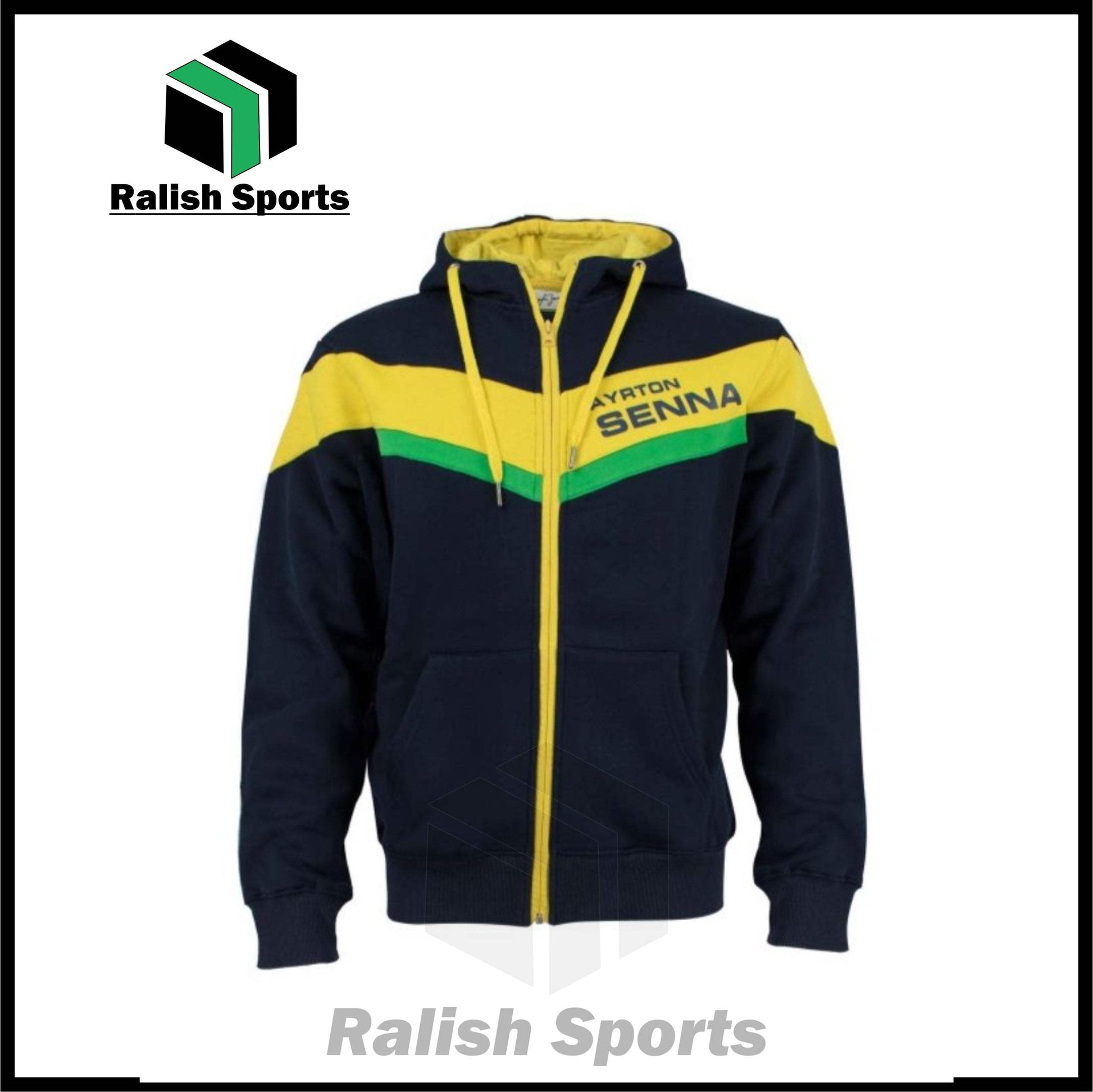 Ayrton Senna Hoodie Racing - Ralish Sports