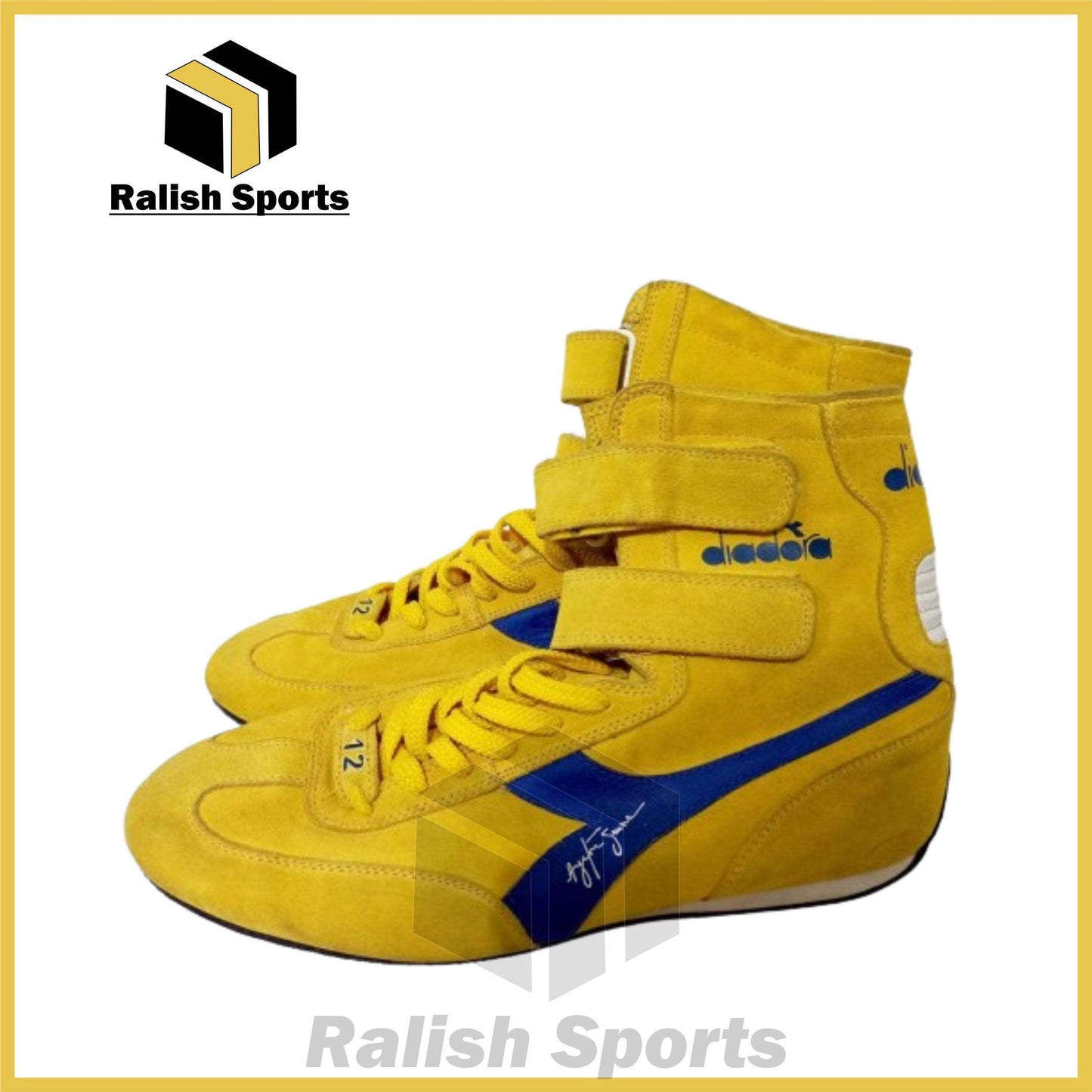 Ayrton Senna Racing Shoes 1985 - Ralish Sports