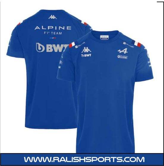 BWT Alpine F1 Team 2022 T-Shirt - Blue - Ralish Sports