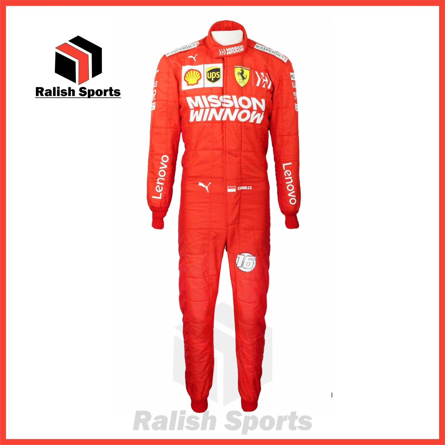 Charles Leclerc F1 Race Suit 2019 - Ralish Sports