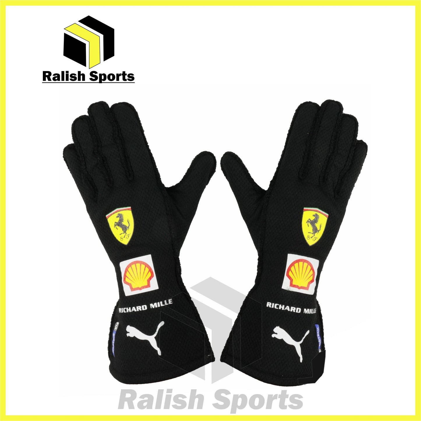 charles leclerc race gloves 2021 - Ralish Sports