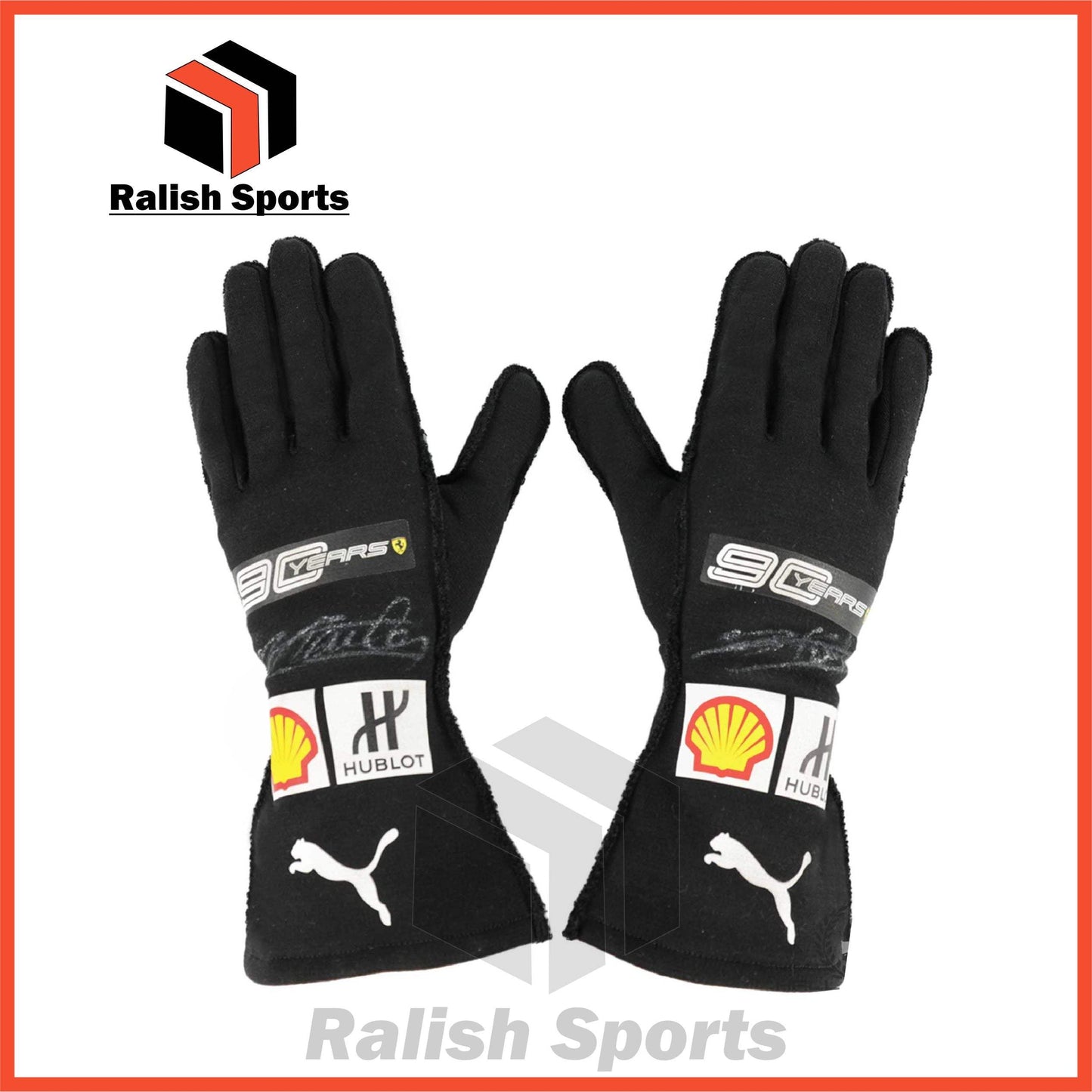charles leclerc race gloves 2019 - Ralish Sports