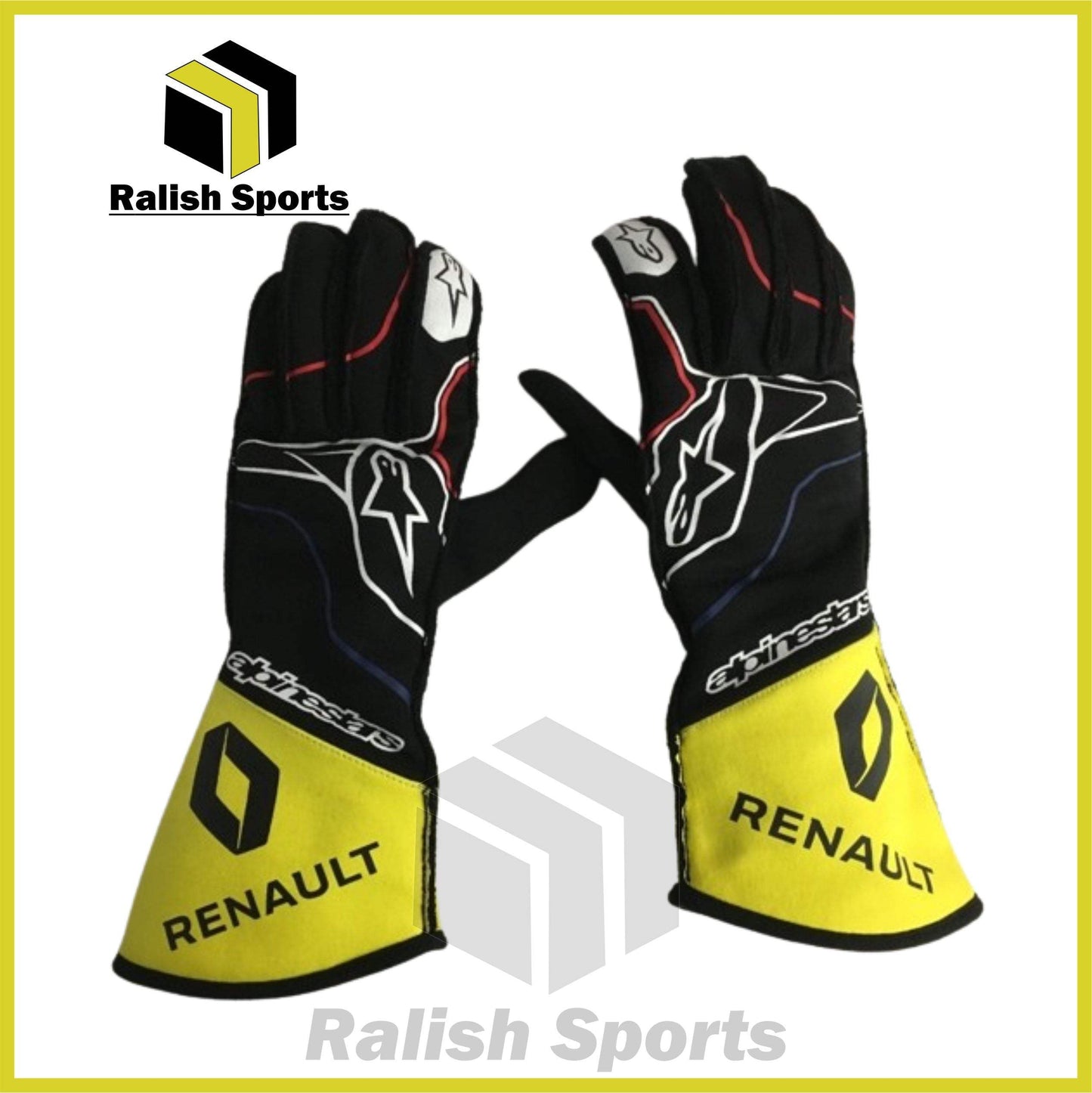 ESTEBAN OCON 2020 RACE GLOVES - Ralish Sports