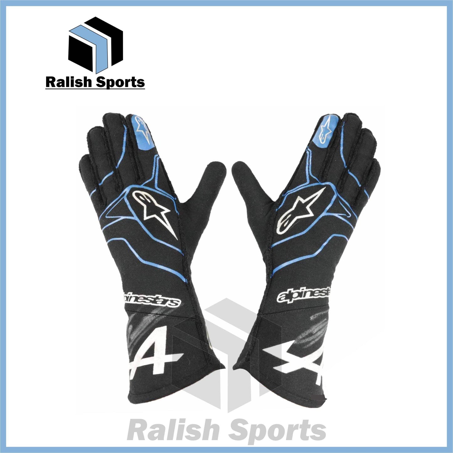 ESTEBAN OCON 2021 SIGNED RACE GLOVES - Ralish Sports