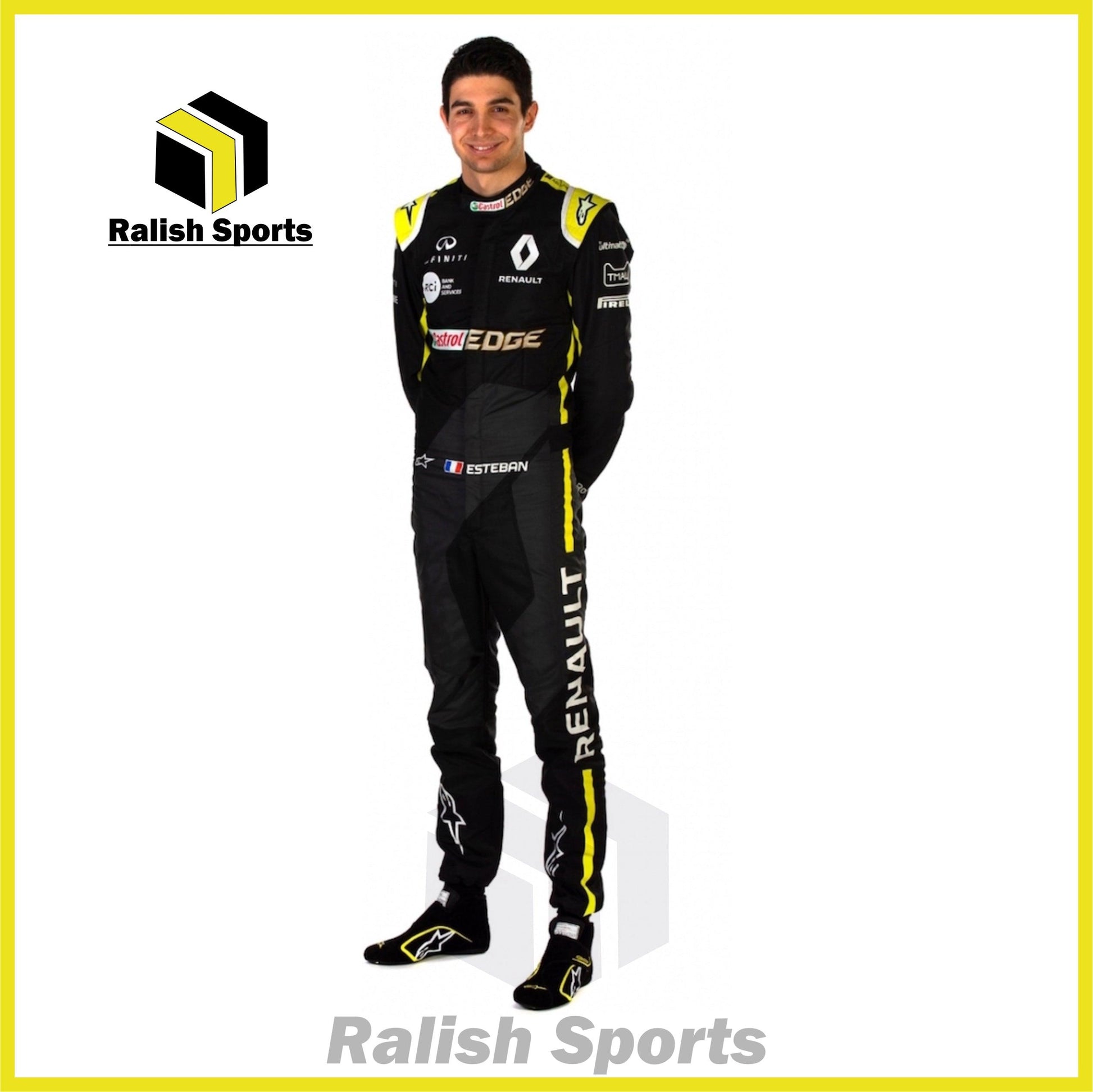 Esteban Ocon f1 Racing Suit 2020 - Ralish Sports