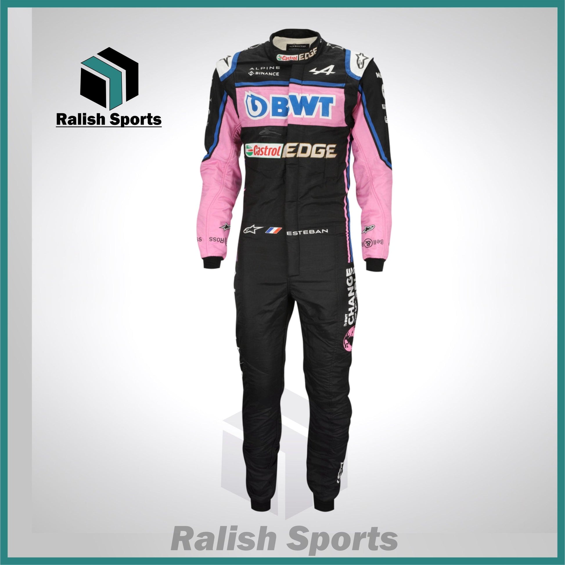 Esteban Ocon f1 Racing Suit 2022 - Ralish Sports