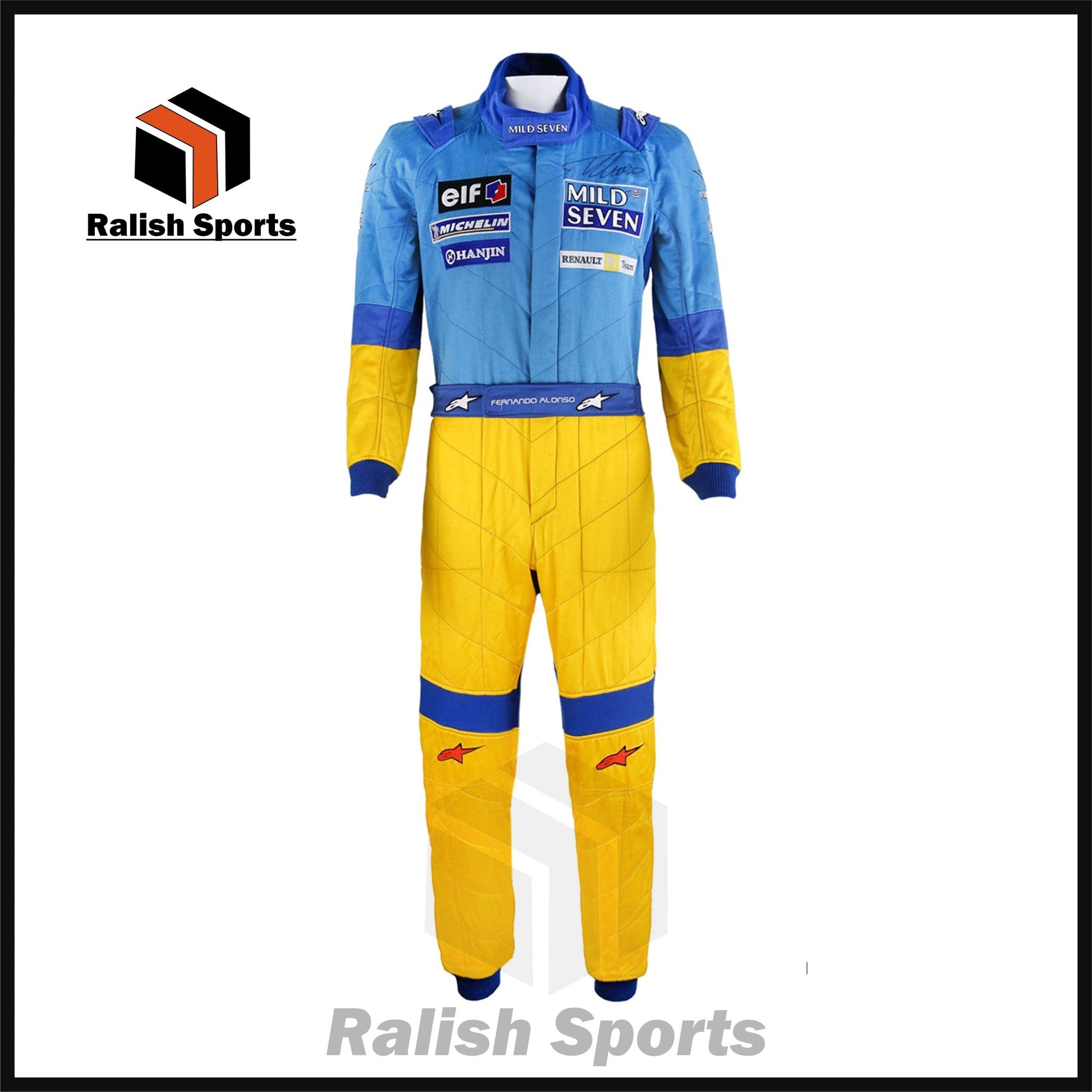 Fernando Alonso 2002 Race Suit - Ralish Sports