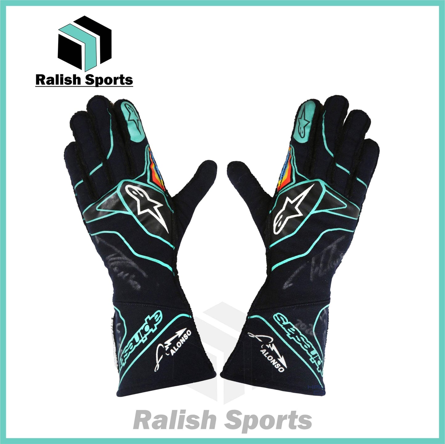 Fernando Alonso Gloves 2020 - Ralish Sports