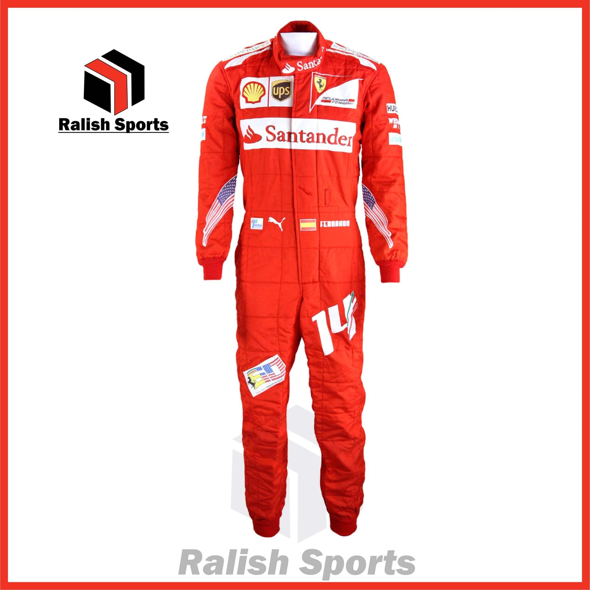 Fernando Alonso Racing Suit - Ralish Sports