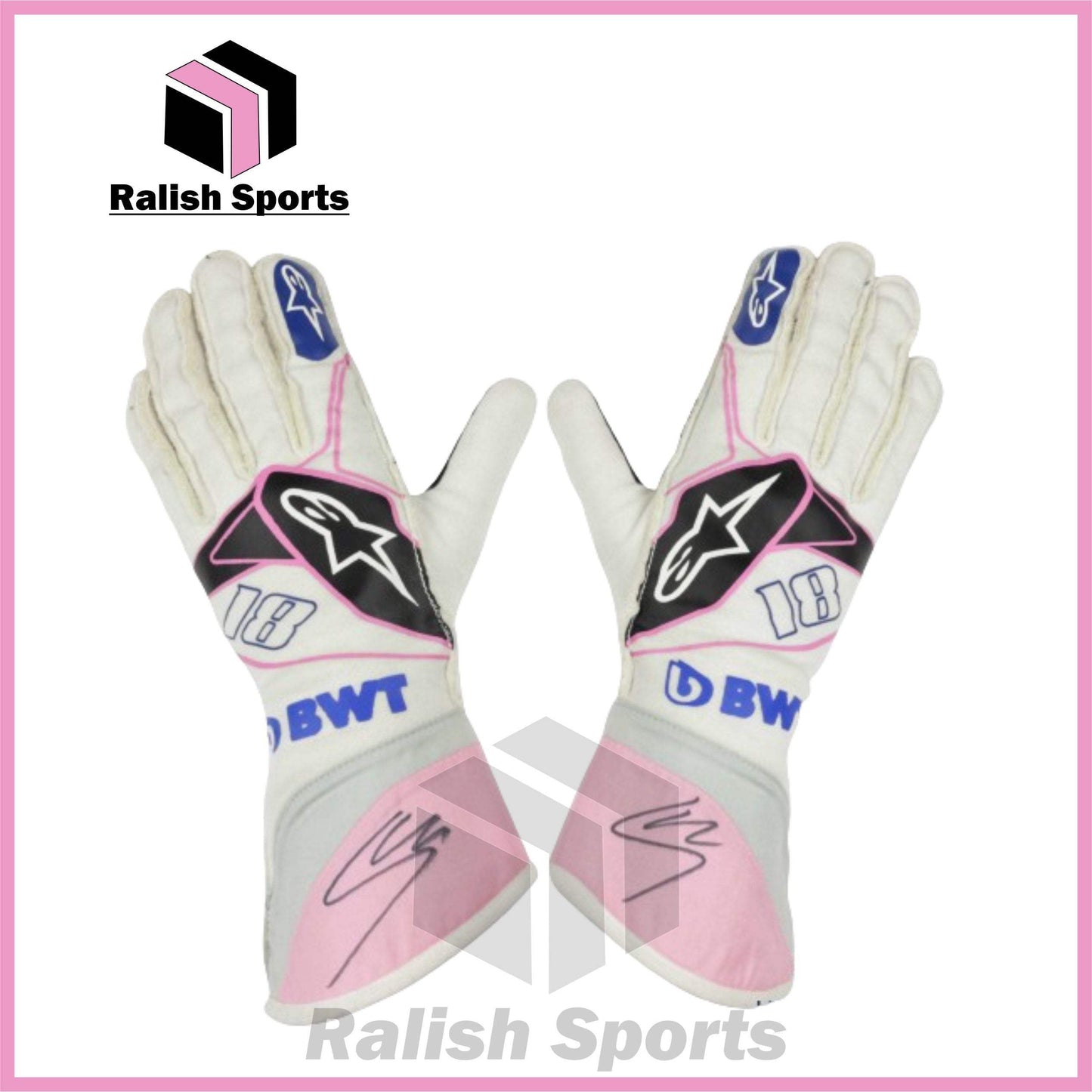 Lance Stroll 2019 Gloves - Ralish Sports