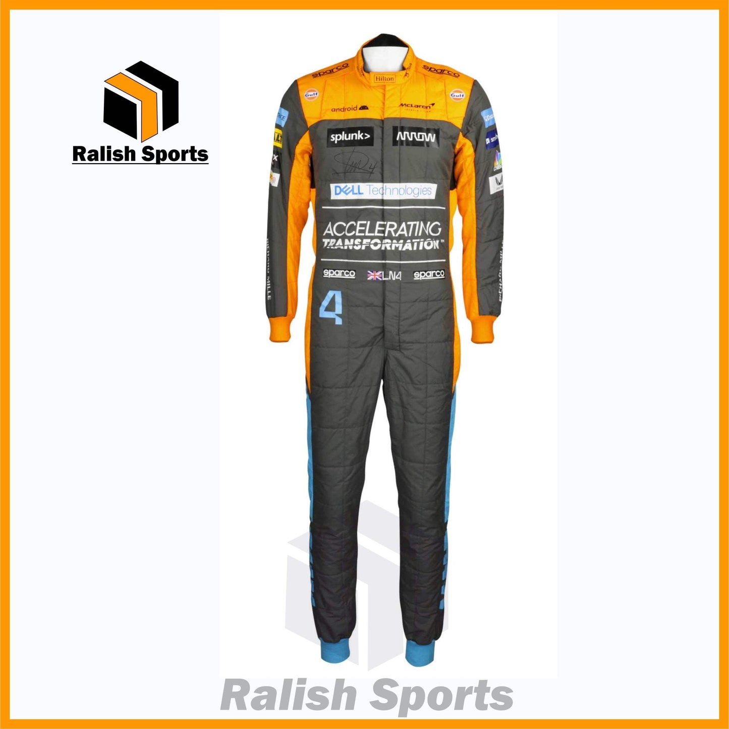 Lando Norris 2022 Racing Suit - Ralish Sports