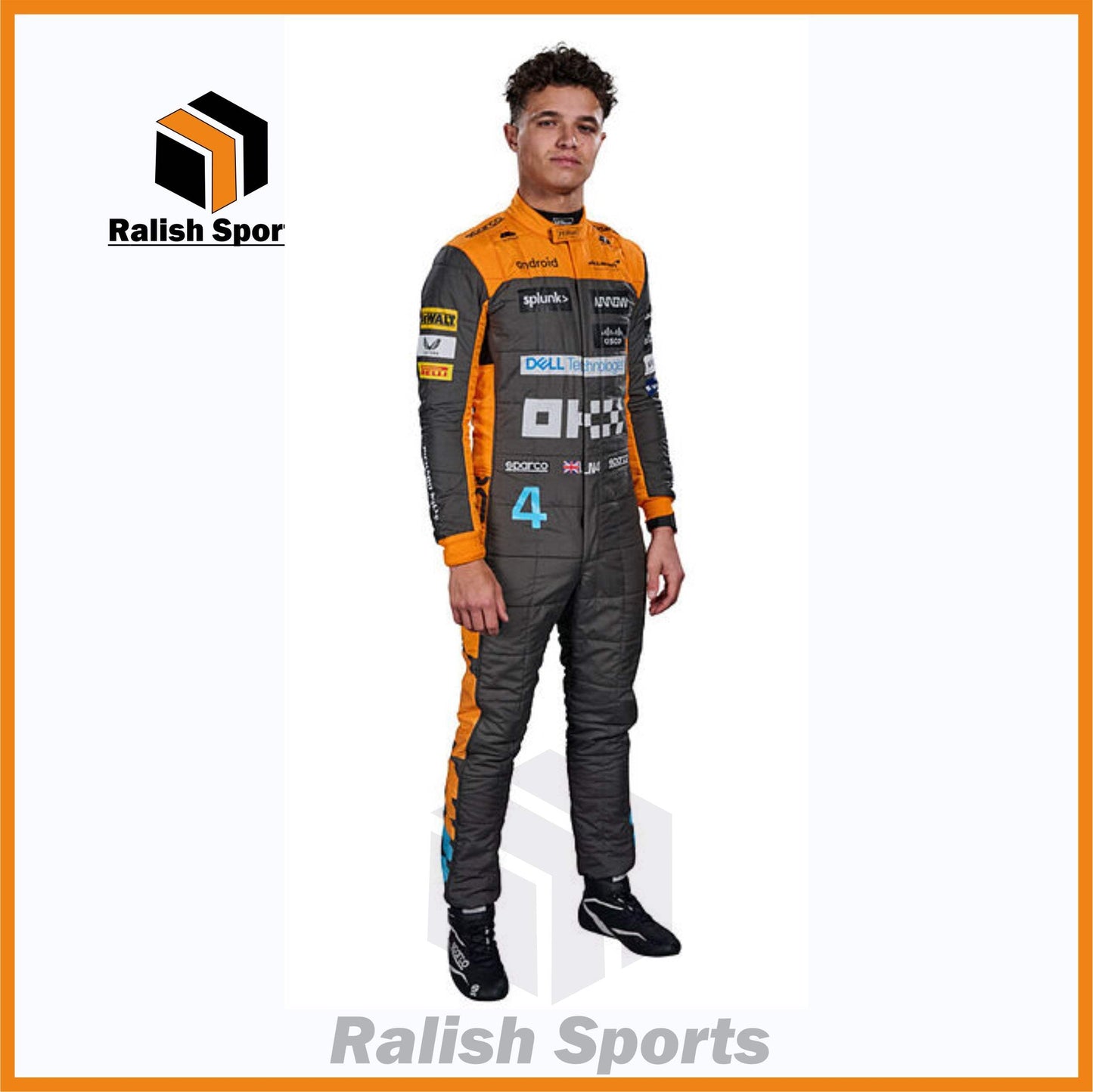Lando Norris F1 suit 2023 - Ralish Sports