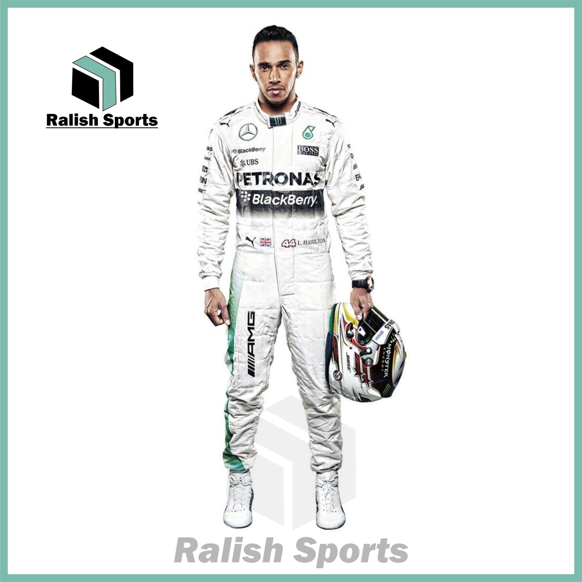 Lewis Hamilton Formula F1 Race Suit 2017 - Ralish Sports