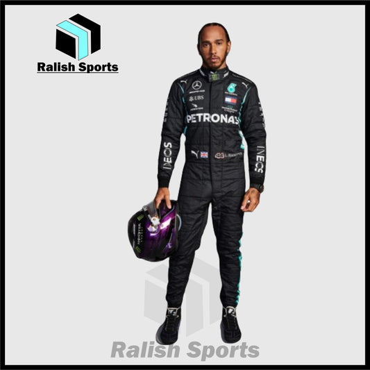 Lewis Hamilton Mercedes F1 Race Suit 2021 - Ralish Sports
