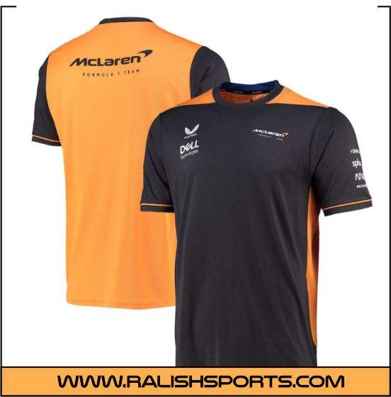 McLaren 2022 Team Set Up T-Shirt - Grey - Ralish Sports