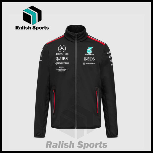 Mercedes-AMG F1 2023 Team Softshell Jacket - Ralish Sports