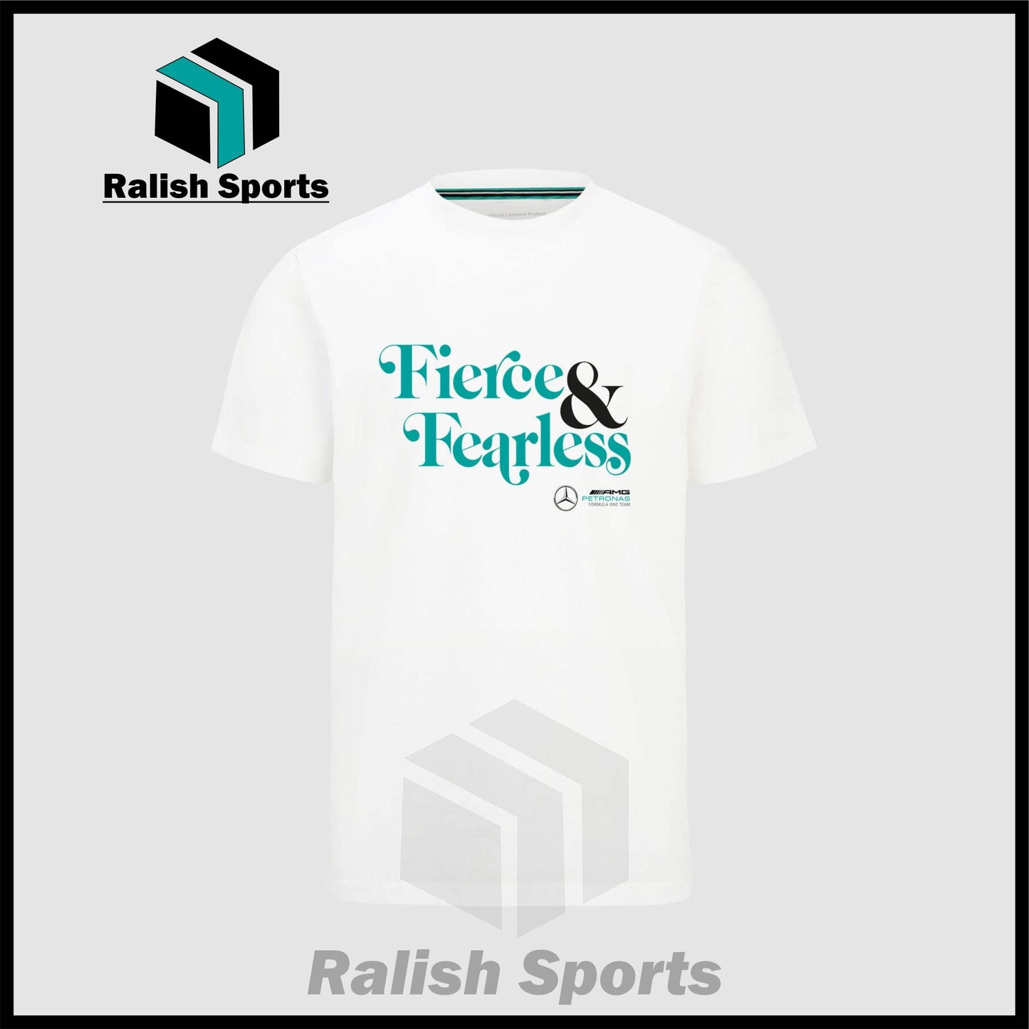 Mercedes-AMG F1 Fierce and Fearless Graphic T-shirt - Ralish Sports