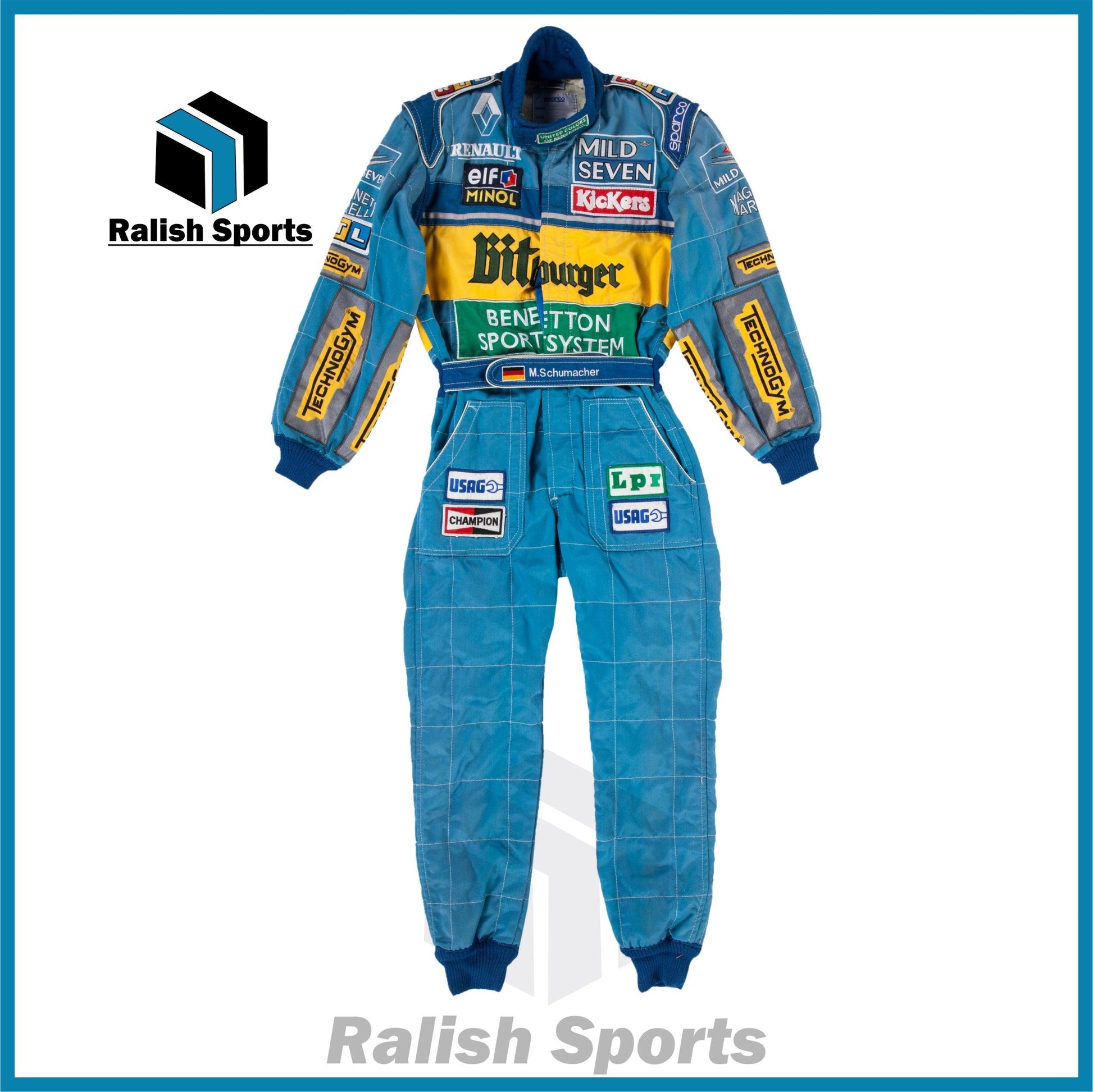 Michael Schumacher F1 Race Suit 1995 - Ralish Sports