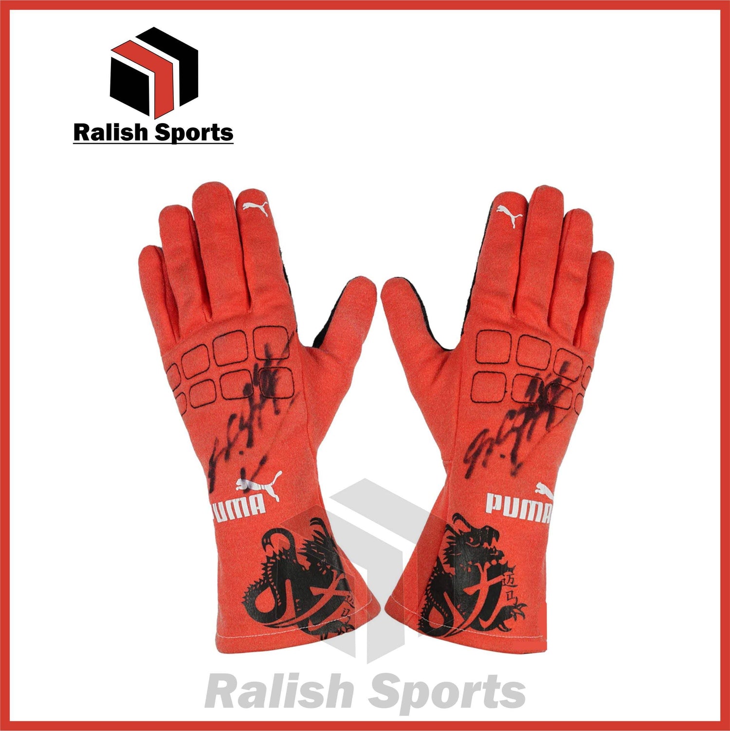 MICHAEL SCHUMACHER race gloves 2012 - Ralish Sports