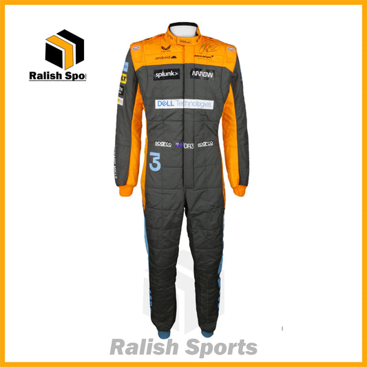 Oscar Piastri Mclaren F1 Racing Suit 2022 - Ralish Sports