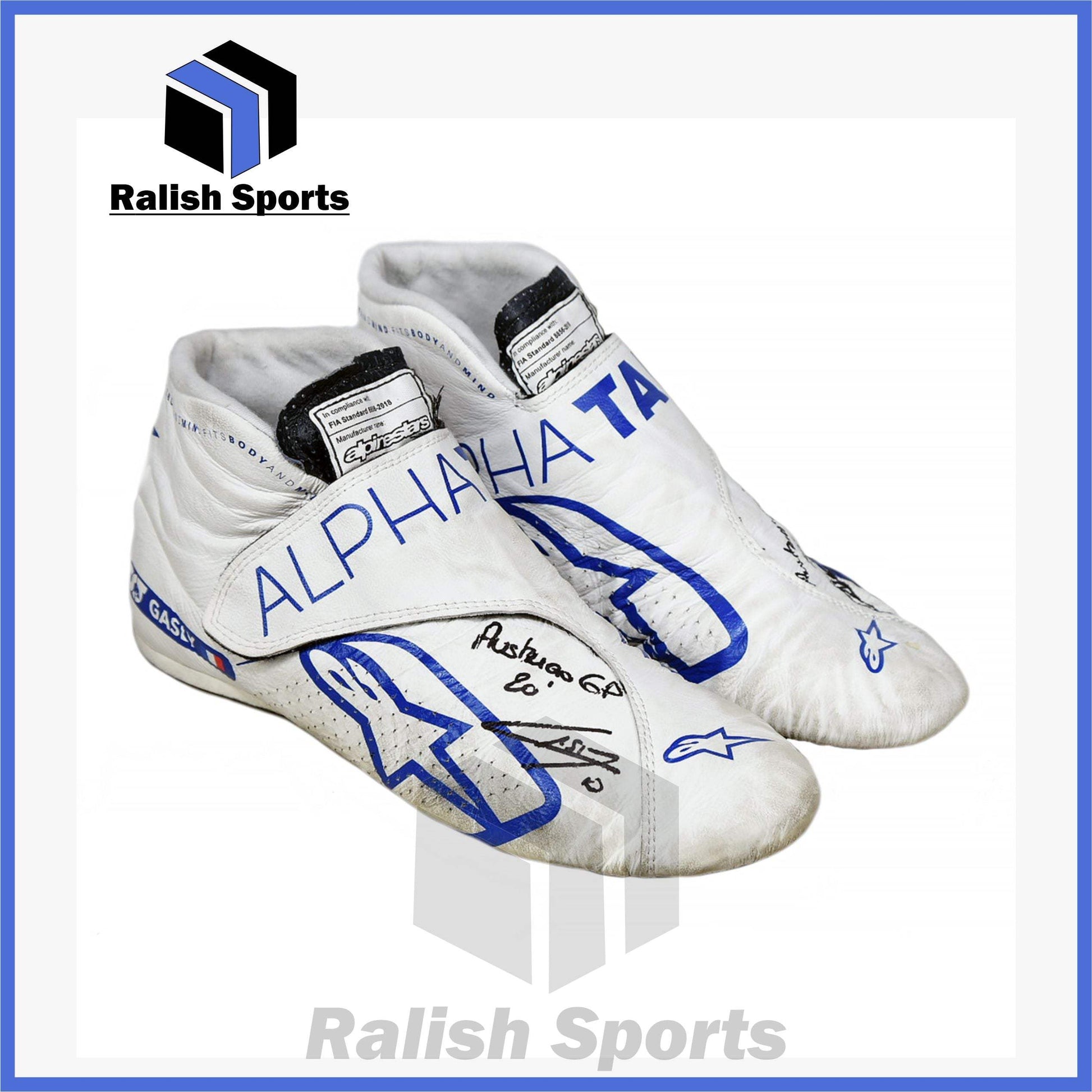 PIERRE GASLY Race Shoes 2020 - Ralish Sports