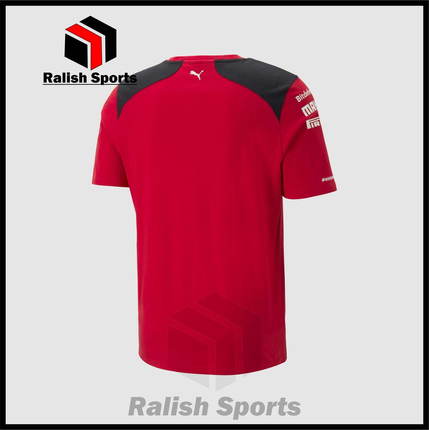 Scuderia Ferrari F1 2023 Carlos Sainz Driver T-shirt - Ralish Sports