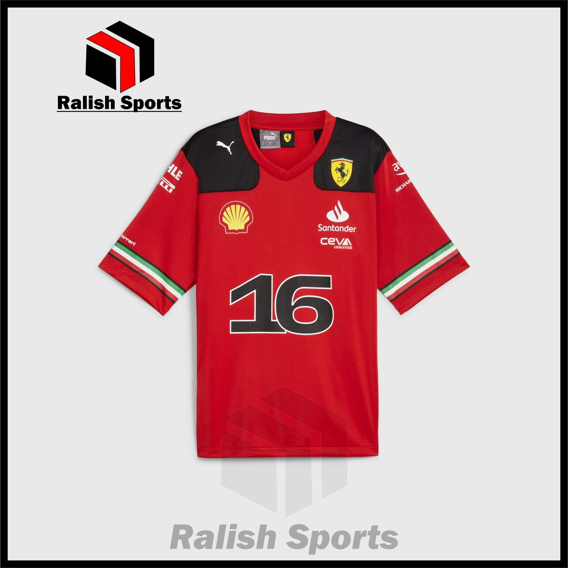 Scuderia Ferrari F1 2023 Replica Football Jersey - Ralish Sports