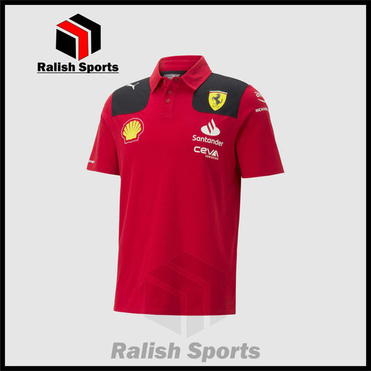 Scuderia Ferrari F1 2023 Team Polo - Ralish Sports