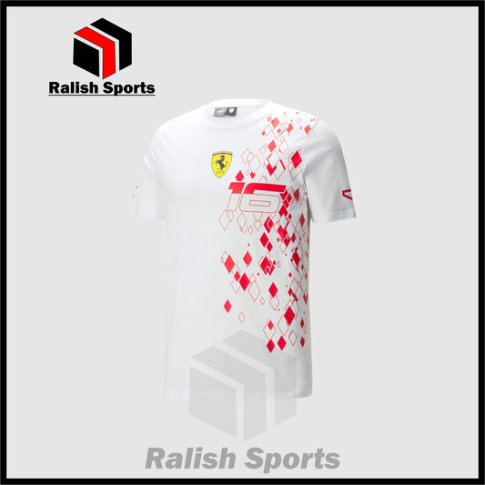 Scuderia Ferrari F1 Charles Leclerc Monaco GP T-shirt - Ralish Sports