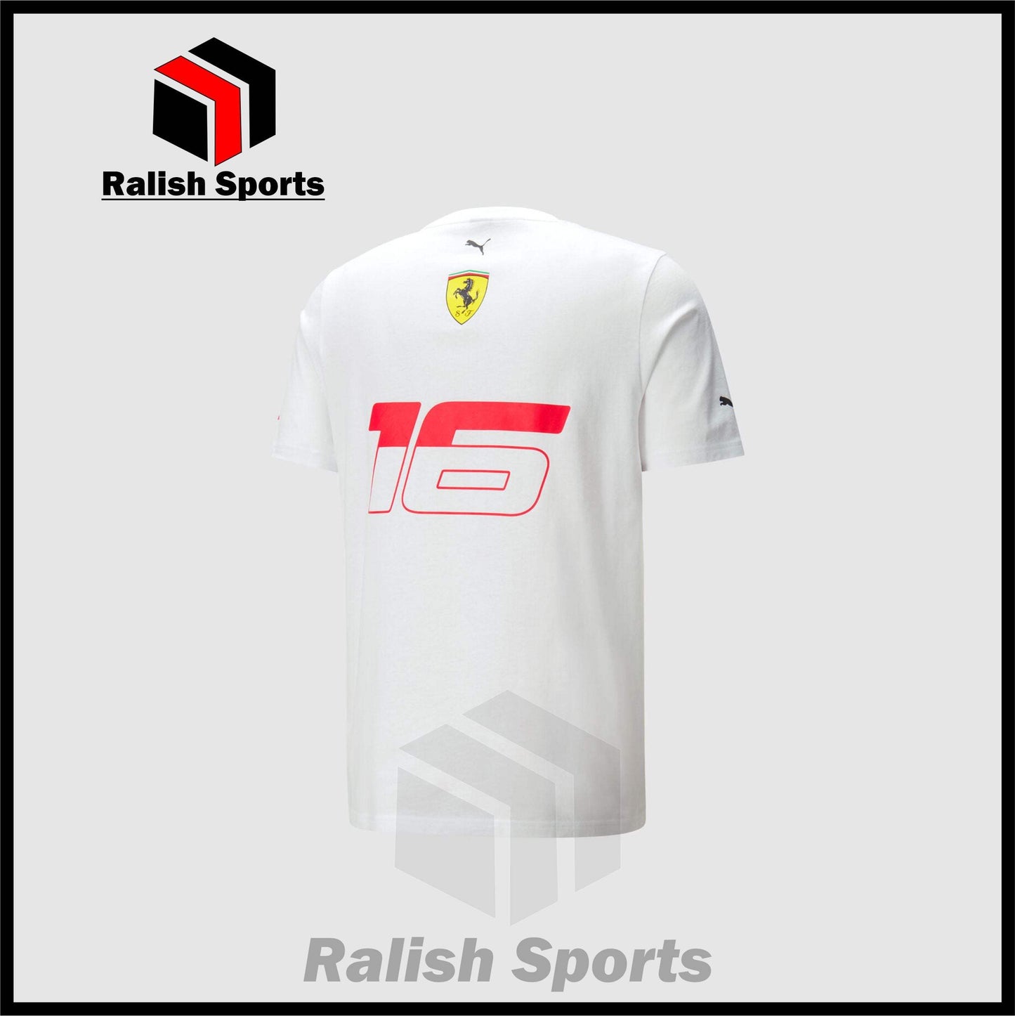 Scuderia Ferrari F1 Charles Leclerc Monaco GP T-shirt - Ralish Sports