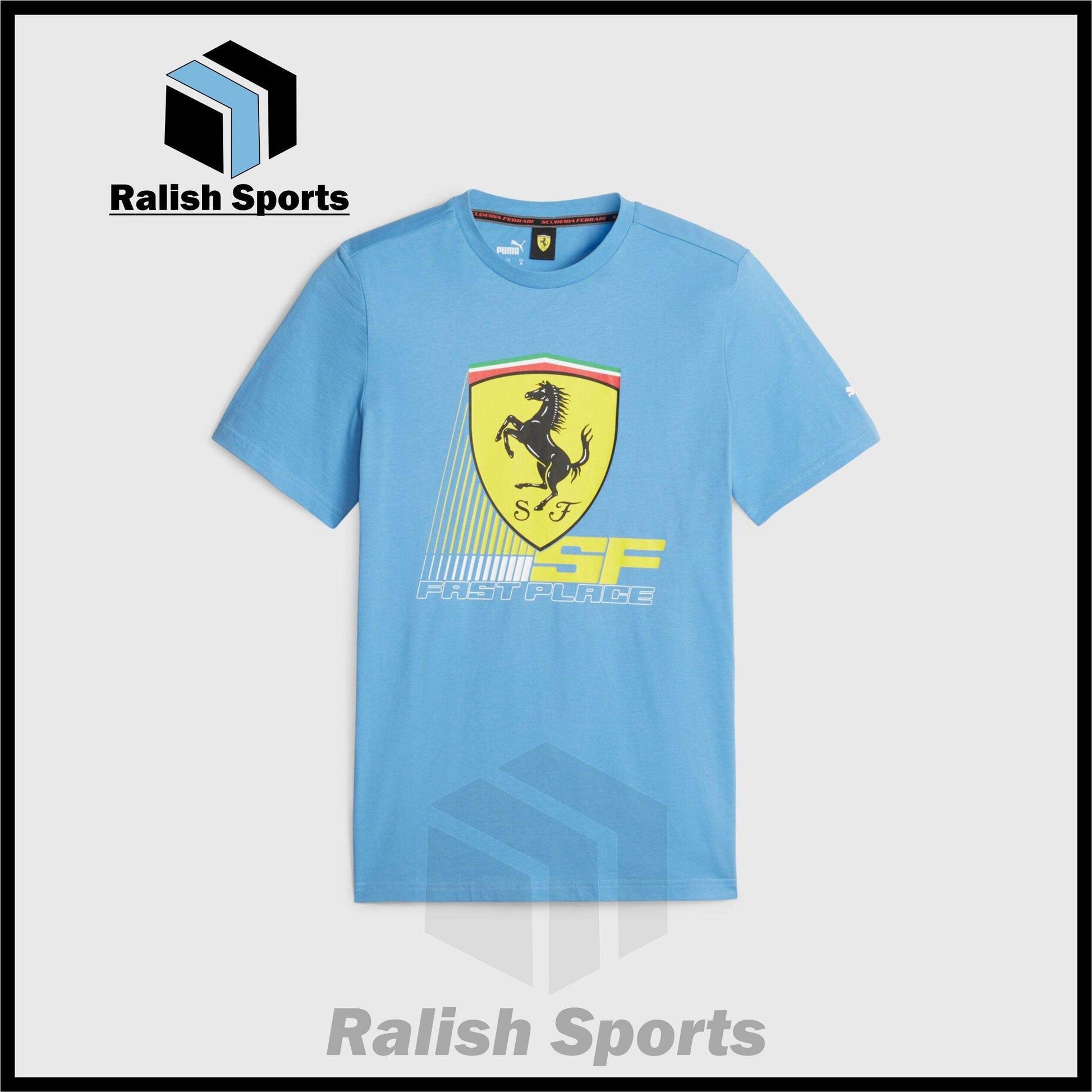 Scuderia Ferrari F1 PUMA Shield T-shirt - Ralish Sports