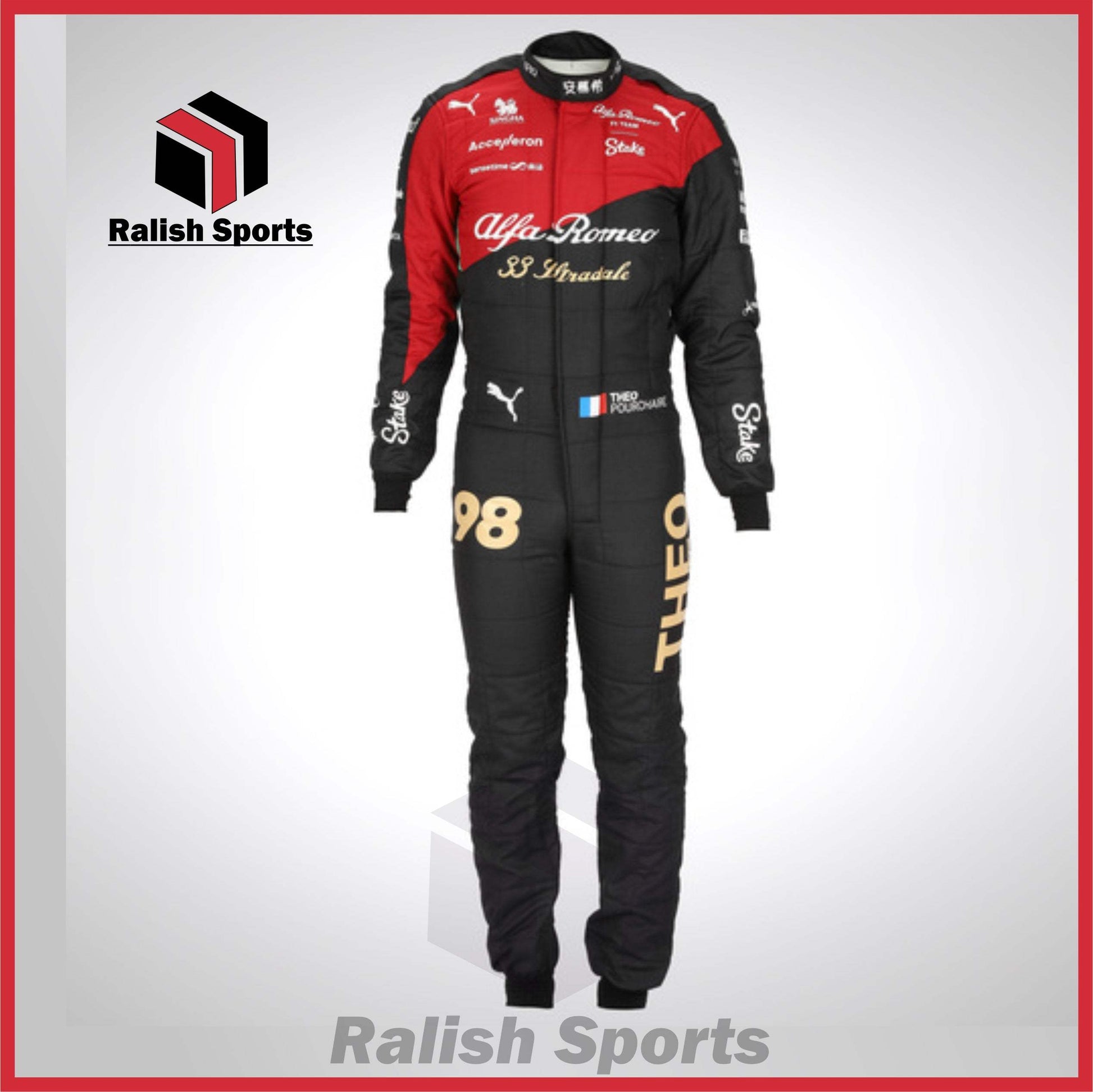 The Pourchaire f1 Race Suit 2023 - Ralish Sports