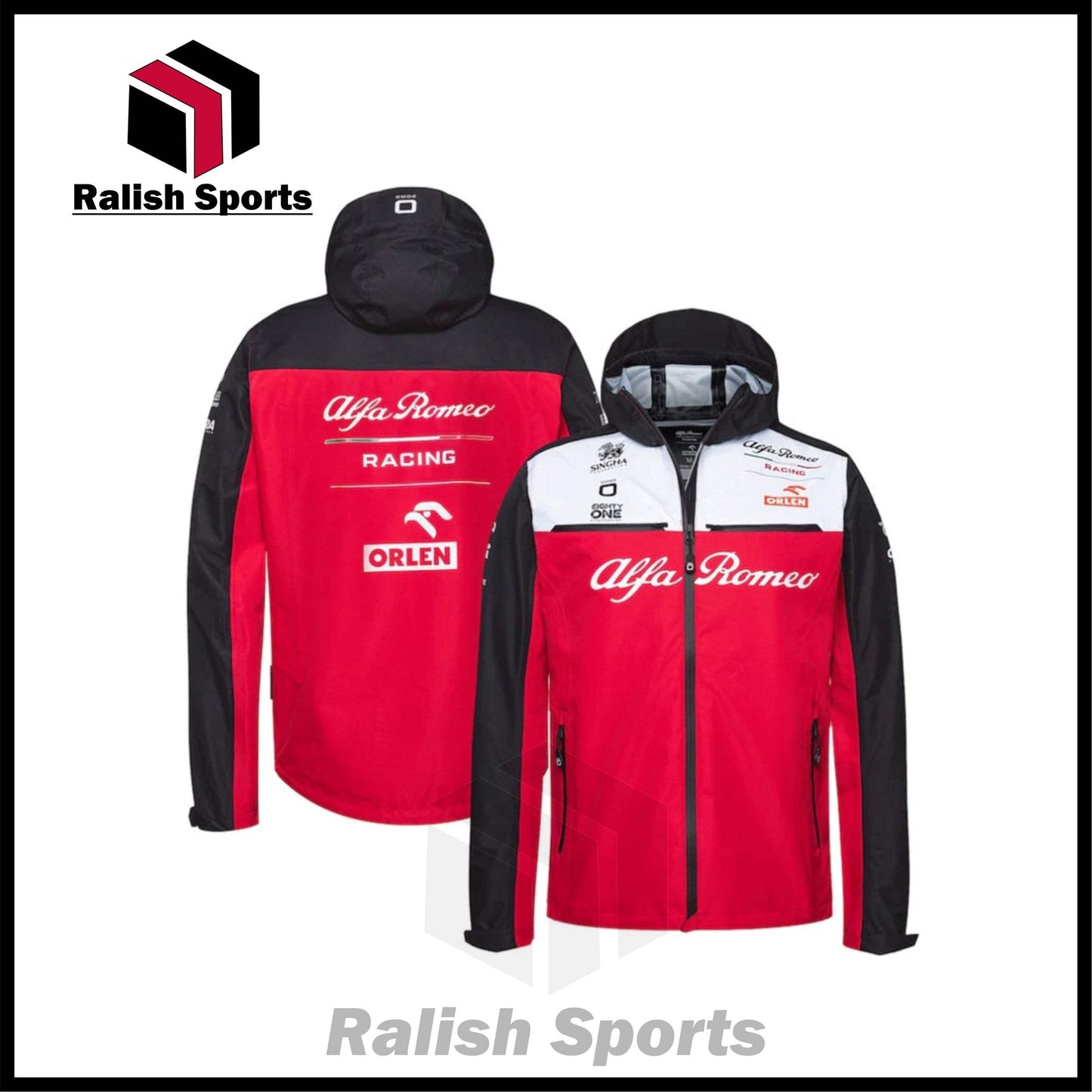 Valtteri bottas F1 Windbreaker Jacket - Ralish Sports