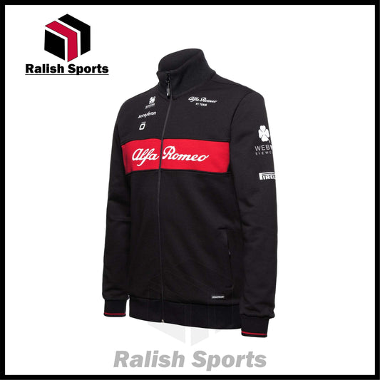 Valtteri bottas Racing F1 2023 Men's Team Full Zip Sweat Jacket - Ralish Sports